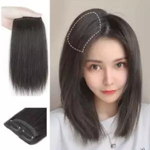 핀가발 여성 정수리 인모 부분 가발 볼륨 빗살핀 20cm 1P