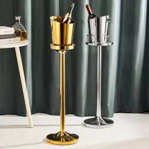 샴페인 맥주 실버 바스켓 스버킷 칠링 와인 테이블 쿨러