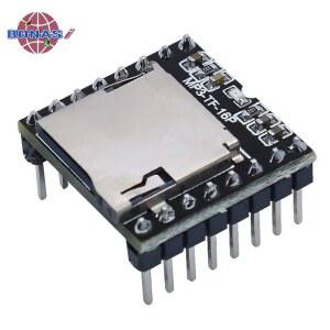 아이디어상품 DFPlayer 미니 MP3 플레이어 모듈 IO 직렬 포트 AD 음성 카드 키트용 오디오 DIY 보드 TF 디스크