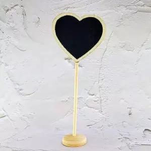 하트 스탠드형 칠판 미니 메모