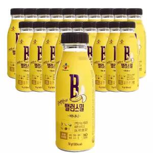 밸런스밀 바나나 프로틴 쉐이크 20개 식사대용 선식 아침 발란스 대용식 영양가루 밸런스 귀리 미숫