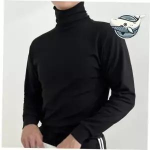 터틀넥 모던 산책 목폴라 니트 기본 남자 초경량 가을