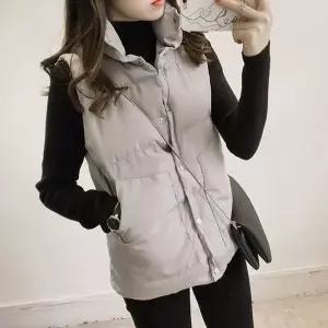 모노무드 여성 패딩 조끼 데일리 아우터 여름 가을 포켓 원단 1152453