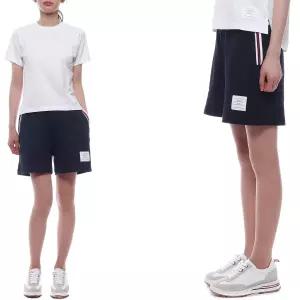 톰브라운 [톰브라운] 25SS 여성 클래식 피케 스트라이프 쇼츠 팬츠 (FJQ108A 00050 415 25S)