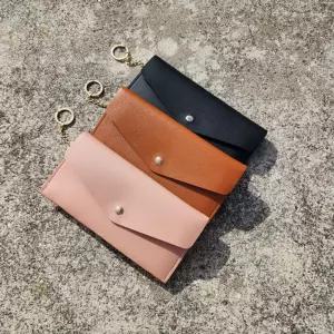 고리달린 여성 장지갑 지폐 카드지갑 가죽 고급 인조 선물 선물용