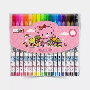 아이비스 5500 16색향기사인펜(CR)-핑크 1세트 12개입