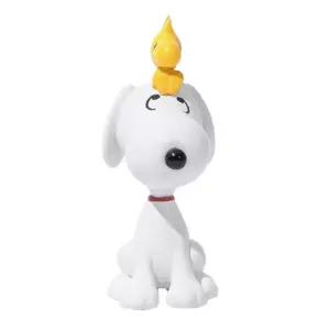 )모니터 피규어 스누피어 캐릭터어 모형어 미니어 인테리어어 사무실어 컴퓨터어 꾸미기어