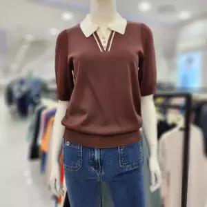 조이너스 여성 캐주얼 25신상 카라넥 반팔 니트 티셔츠JAFU4WSL 200US 1176551