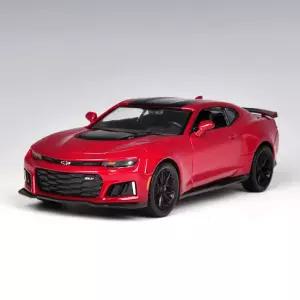 ()1 24 2017 쉐보레 카마로 ZL1(537M79351R)수집용자동차 장식용미니카 모형 다이캐스트 고급 명차 키덜트