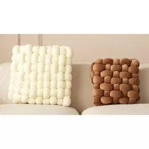 매듭 쿠션 인테리어 꽈배기쿠션 꼬임쿠션 벨벳쿠션