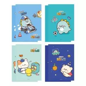 [문구/오피스] 5칸 블루 필기 문구 8권 노트 쪽지 신입생 노트 초등 세트 준비