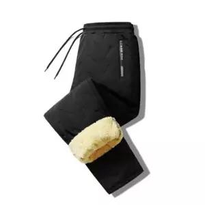 방한바지 남성 트레이닝 팬츠 작업복 방한 보온 일자 기모바지