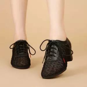 망사댄스화 라인 소프트슈즈 망사 여성 신발 블라벨리