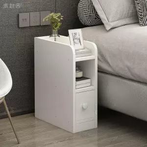 협탁 좁은 서랍장 소파 틈새 옆 선반 침대