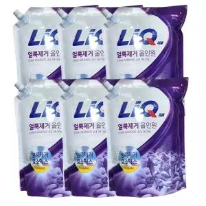 리큐 얼룩제거 올인원 일반용 리필 2.1L 6개