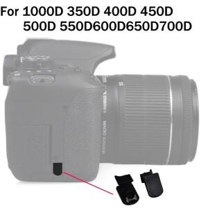 캐논 EOS 450D 1000D 카메라 수리 부품용 새 하단 배터리 문 커버 포트 고무