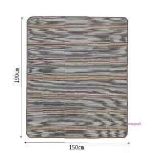 시원솔솔 거실 150x190cm 침대 대나무카페트 대자리qrs014