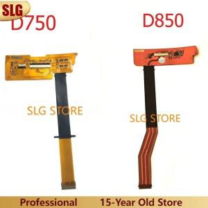 후면 커버 샤프트 회전 LCD FPC 플렉스 케이블 니콘 D750 디지털 카메라 수리 부품용 소켓 포함