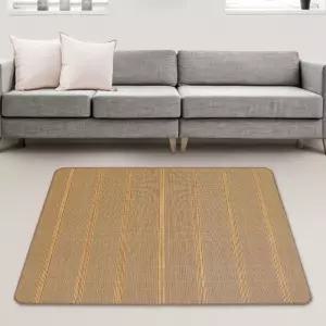 늘마루 쿨 대자리 150x190cm거실 가정용 고급 대나무 카페트 여름 사각 심플 배색 왕골