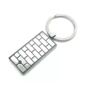 몽블랑 유니세프 에디션 스테인리스 스틸 키링 146916036