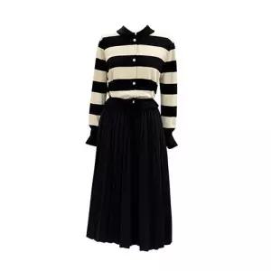 [레코브]니트배색 원피스 LC31EXOP542X