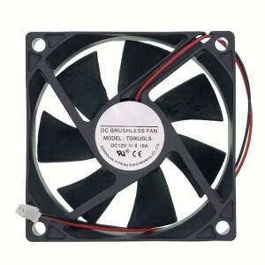 TONON TD9025LS 와인 냉장고 호텔 팬 모터용 10팩 DC12V 0.16A 90x90x25mm 2선식 냉각