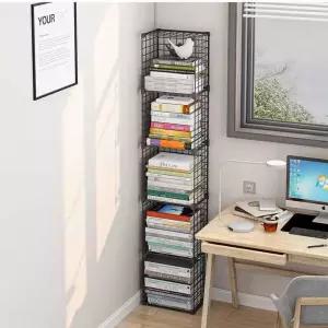 책장 철제 타워 선반 책 꽂이 모듈 장비