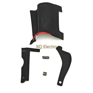 Nikon D750 카메라 핸드 그립 엄지 측면 왼쪽 고무 커버 W 테이프 로고 수리 부품 용 새 원본 3개