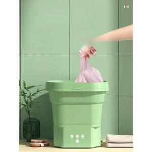 휴대용탈수기 여행용탈수기 미니 양말 여행용 소형 민트그린 타이머 탈수 배수 미니탈수기 행주