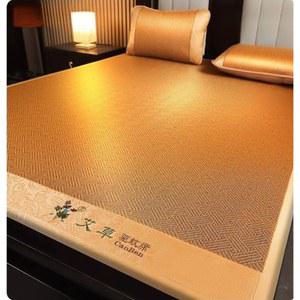 여름 쑥 라탄 매트 비스킷 시원한 싱글 침대 돗자리 좋고 등나무돗자리 플라워 모기퇴치