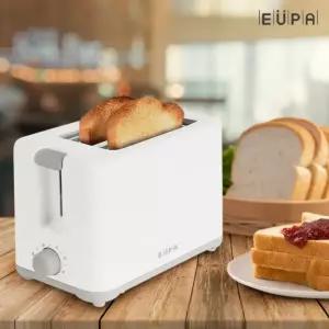 DUGNMARKT  2구 팝업 토스터기 6단계 굽기 조절 식빵 간편 브런치 제빵기