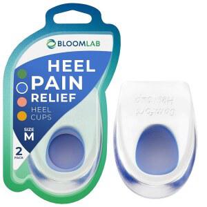 아킬레스건염 용 젤 힐 패드, 2팩, 신발 쐐기 삽입물, 본 스퍼, 발 지원, 여성/남성용 컴포트 쿠션 깔창