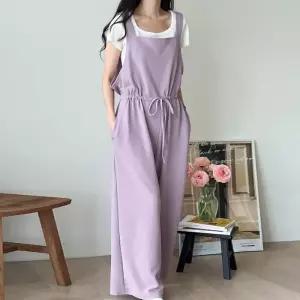 빅사이즈 604 리본끈쭈리점프슈트 DARX580