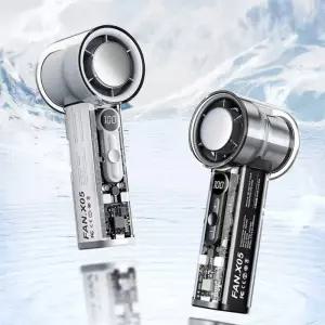 반도체 냉각 고속 선풍기 3000mAh USB 휴대용 충전식 야외 소형