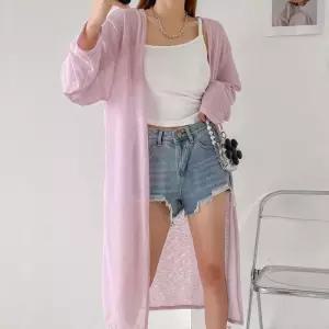 빅사이즈 604 커버업되는롱로브가디건 DFNV181