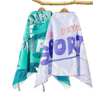 물놀이 비치타올 대형 똑딱이 스포츠 수영 가운 목욕zab395