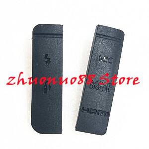 캐논 EOS 7D 디지털 카메라 수리 부품용 USB 고무 뚜껑 문짝 HDMI 호환 마이크 캡 인터페이스 커버