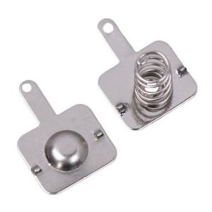 20PCS DIY 액세서리 18650 배터리 시트 스프링 접촉 상자 포지티브 및 네거티브 단일 바이폴라