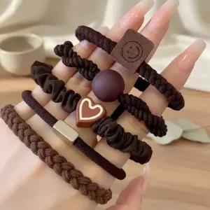 [옷자락]여성용 아크릴 폴리 꼬임 헤어밴드 세트