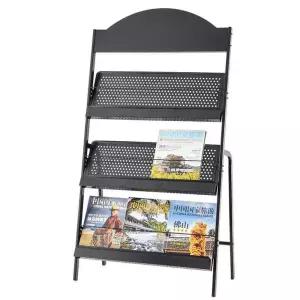 매거진랙 철제 잡지진열대 스탠드 진열대 리플렛