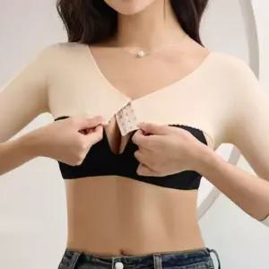 군살 커버업 팔뚝 바스트 긴팔 코르셋 보정웨어 fyU6+5STa