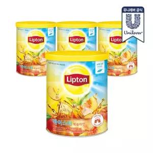 립톤 아이스티 복숭아맛 1.5kg x 4개