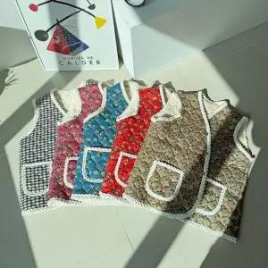 힙손녀할매조끼 누빔양털 경량패딩 레트로 촌캉스김장