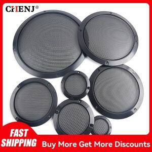 고급 자동차 홈 메쉬 인클로저 스피커 네트 커버 플라스틱 프레임 금속 다리미 와이어 그릴 2 인치 3 4 5/6