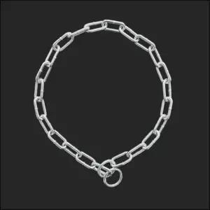 초크 체인 철목 5mm 강아지 목걸이 쇠사슬 러프웨어 개목걸이 개줄 개목줄 튼튼 야외 산책