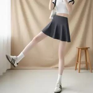 [옷자락]여성 하이웨이스트 데일리 스포츠 스커트팬츠