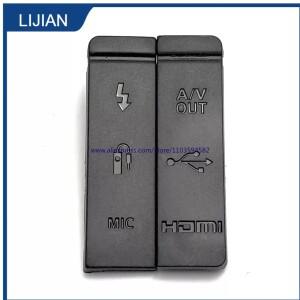 Canon EOS 5D Mark II 5DII 디지털 카메라 수리 부품 용 새 USB 고무 뚜껑 문 HDMI 호환 마이크 캡 인터페