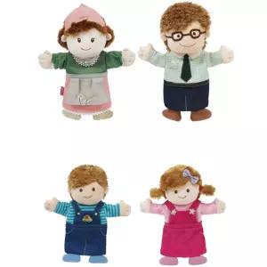 마음상담 치료센타 역할극 네가족 손인형 상상력 유치원 어린이연극