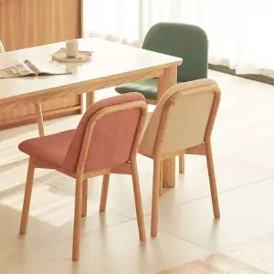 가든 원목 식탁의자 체어 기능성 주방 다이닝 코지 인테리어 패브릭