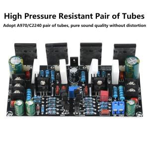 200W 전력 오디오 증폭기 보드 1943+5200 페어 튜브 포스트 스테이지 파워 앰프 완성 DC 20V-90V